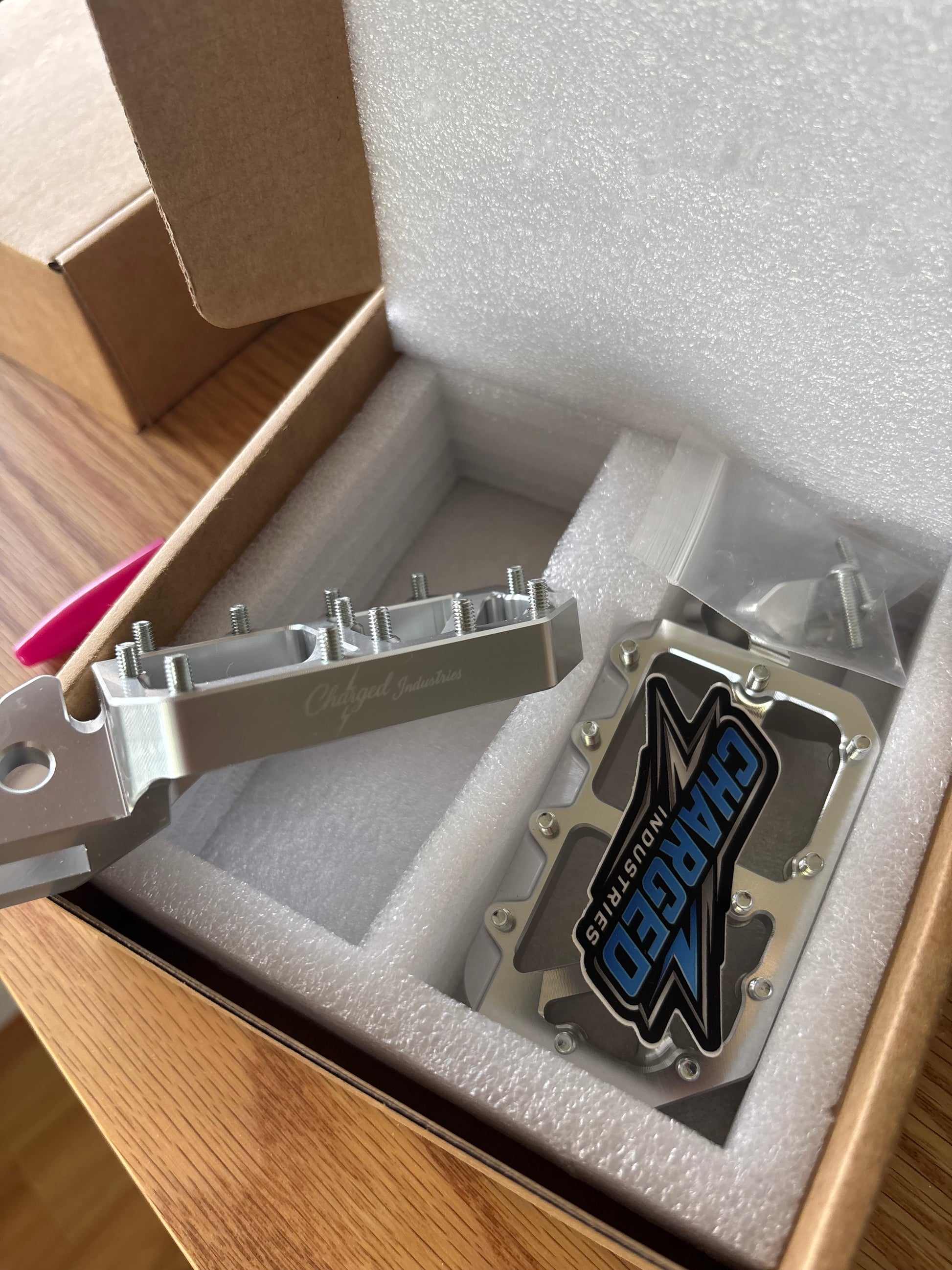 Charged Industry pegs - Chrome