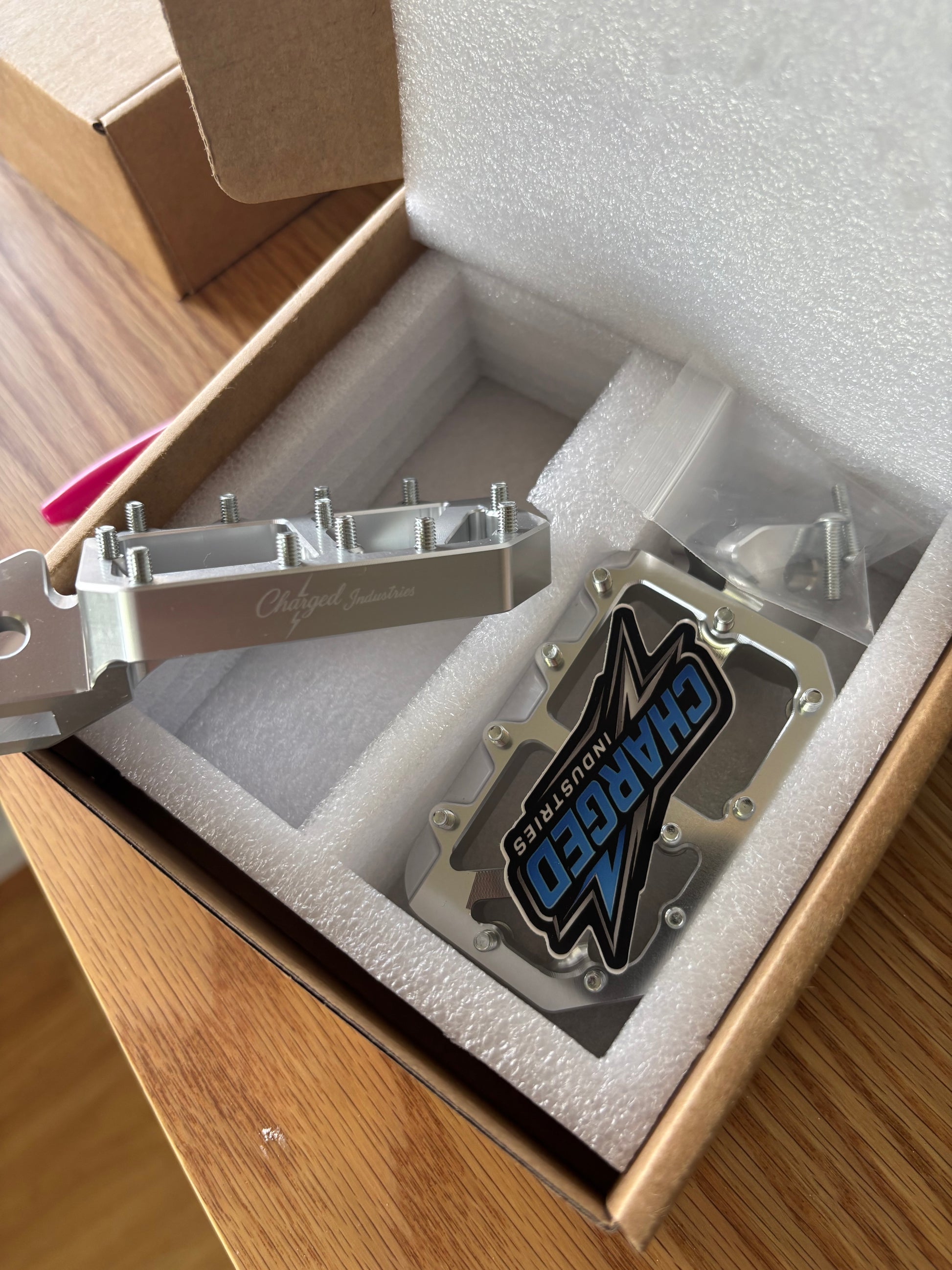 Charged Industry pegs - Chrome